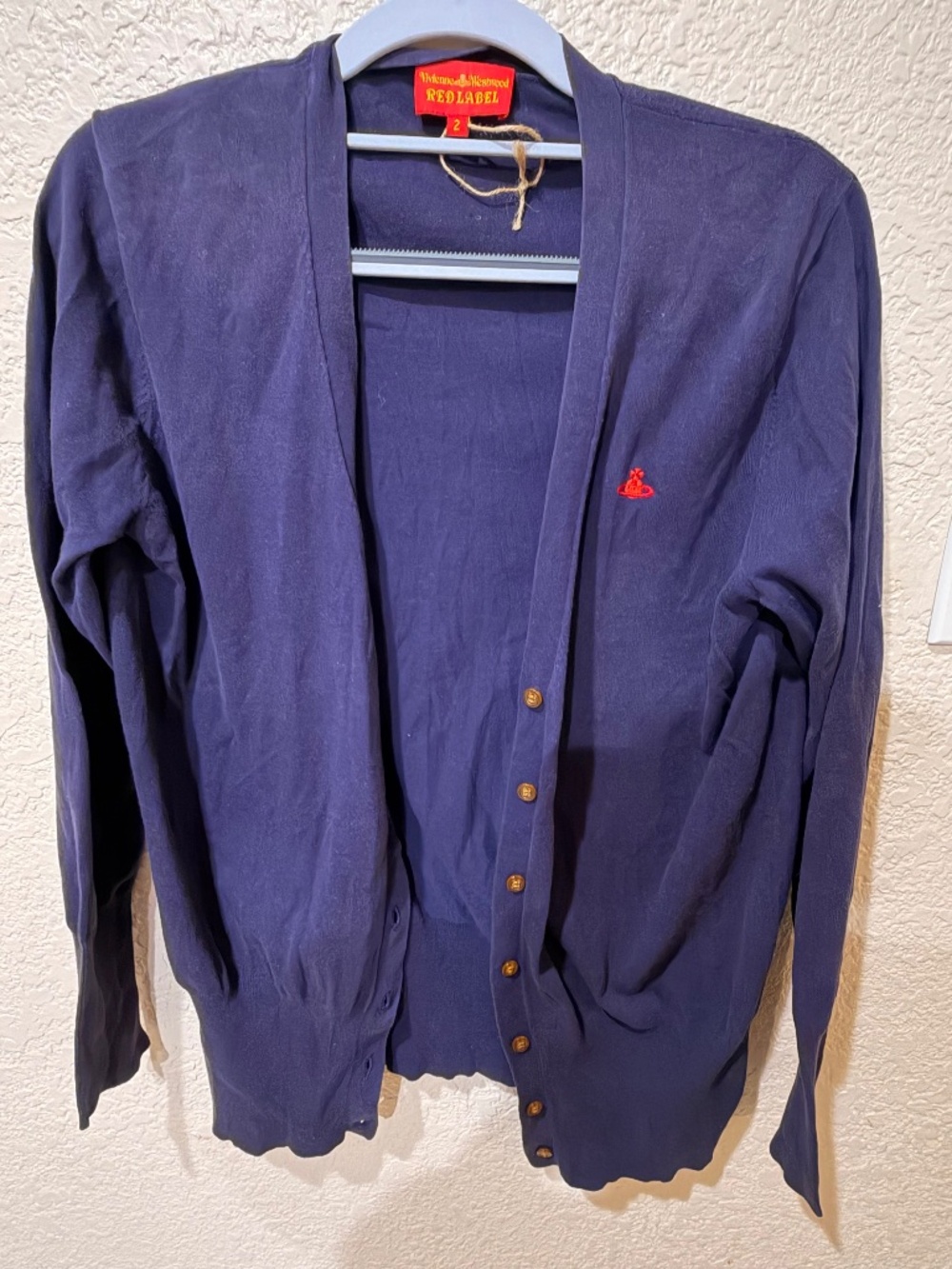 Vivienne Westwood Red Label Purple Cardigan